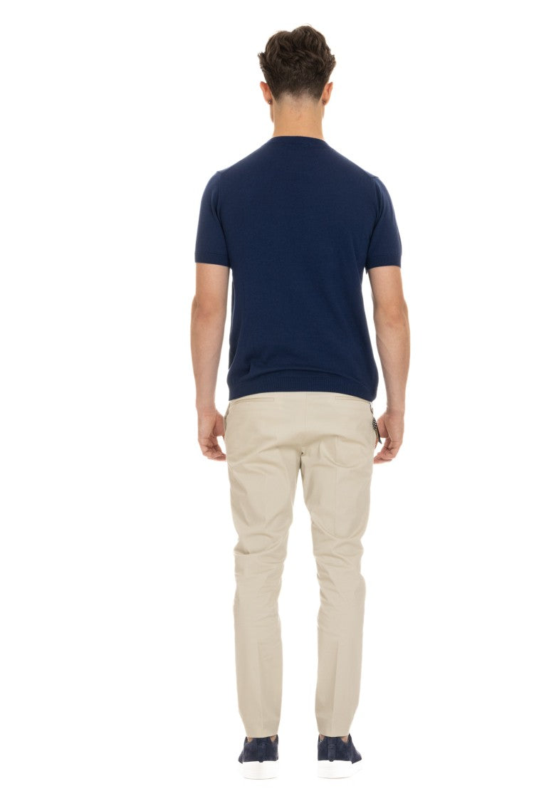 Tagliatore Cotton Knit T-Shirt