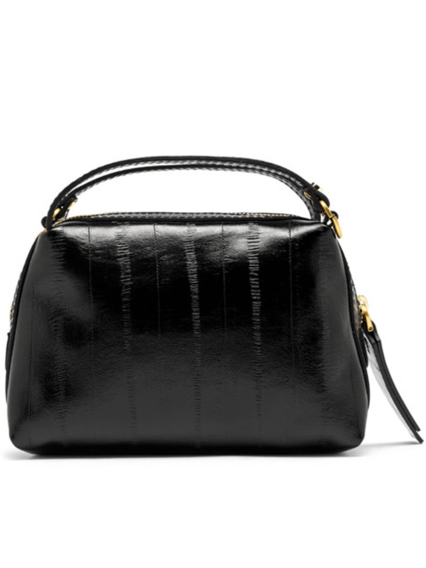 Gianni Chiarini Rectangular Handbag With Glossy Finish