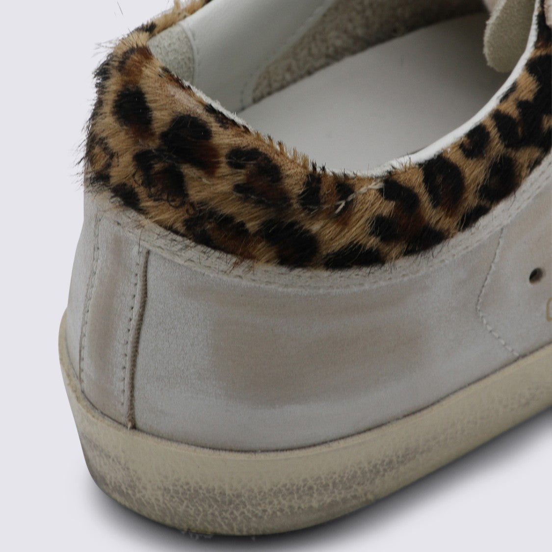 Golden Goose Leopard-Print Superstar Sneakers