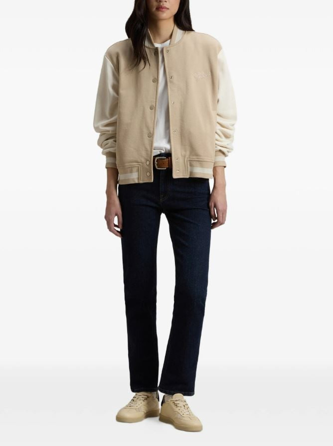 Woolrich Two-Tone Woorlich Jacket With Ribbed Collar