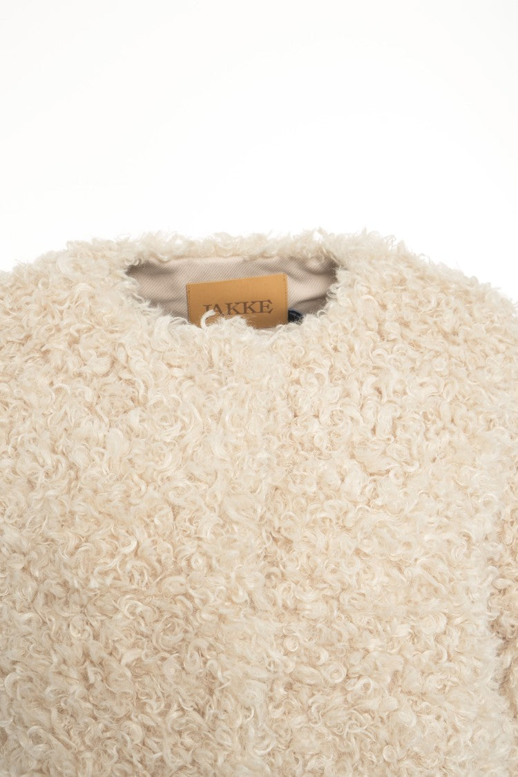 Jakke Arc' Faux Fur Coat