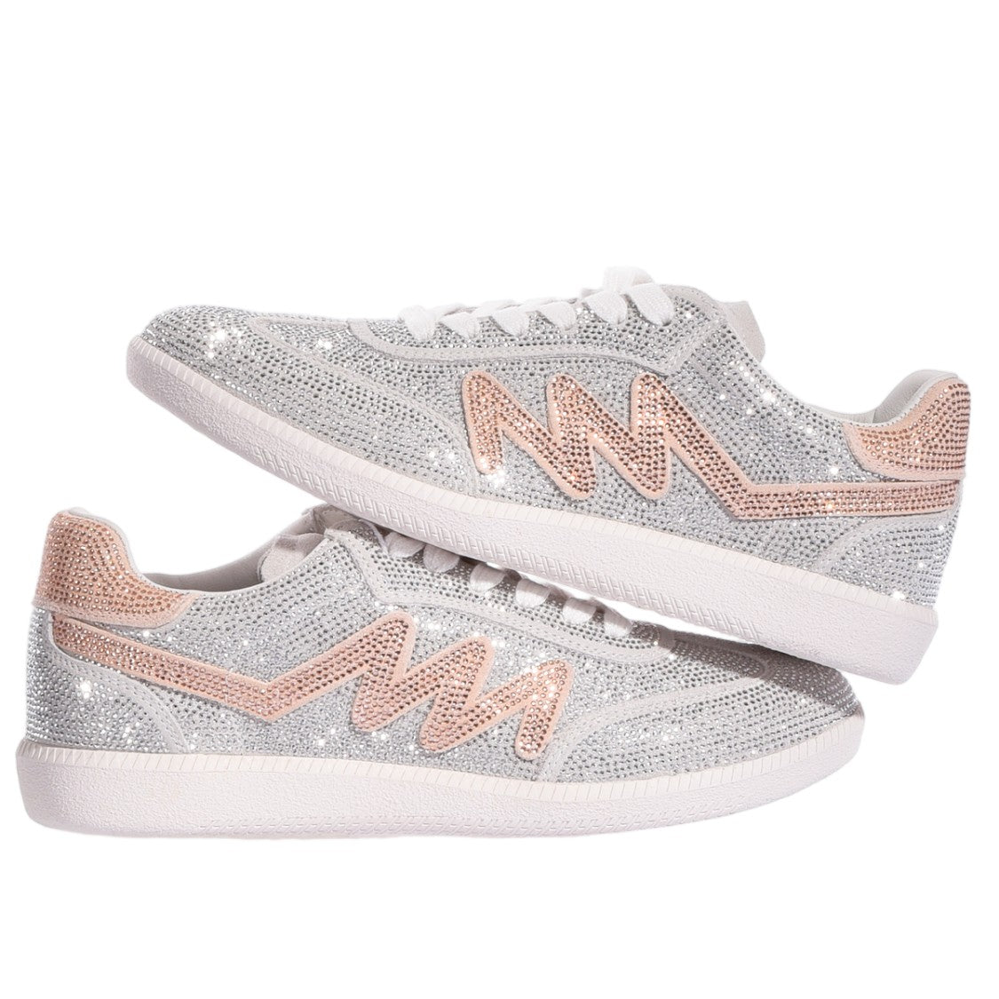 Mimanera Pink Handcrafted Imperial Rose Masterpiece Sneakers