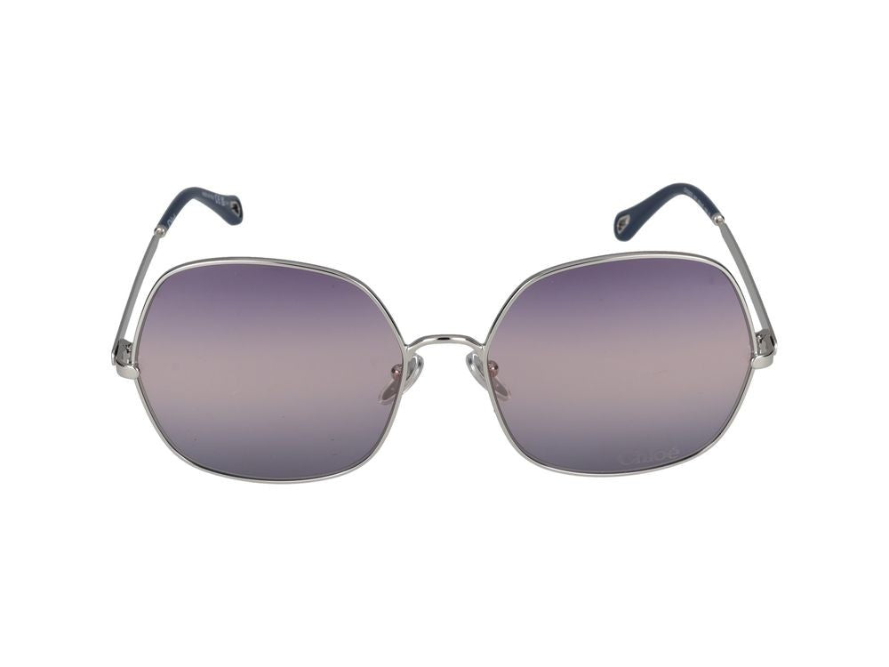 Chloé Sunglasses Ch0282s 003 Silver Silver Violet 60/17/140