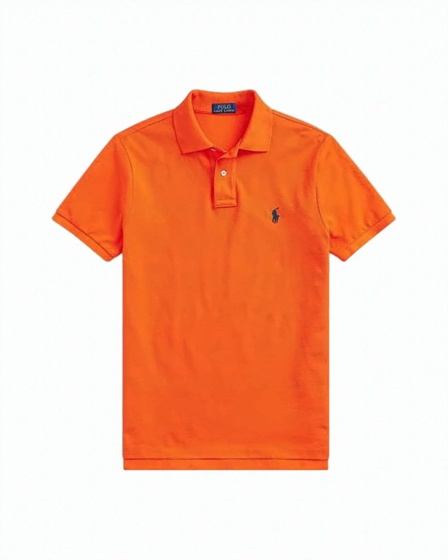 Polo Ralph Lauren Short-Sleeved Polo Shirt With Classic Collar