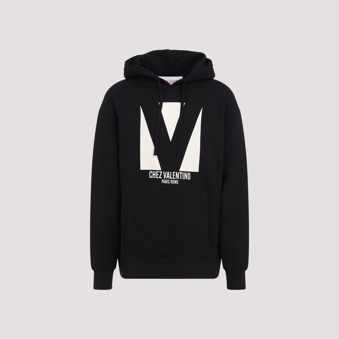 Valentino Black Graphic Logo Sweatshirt