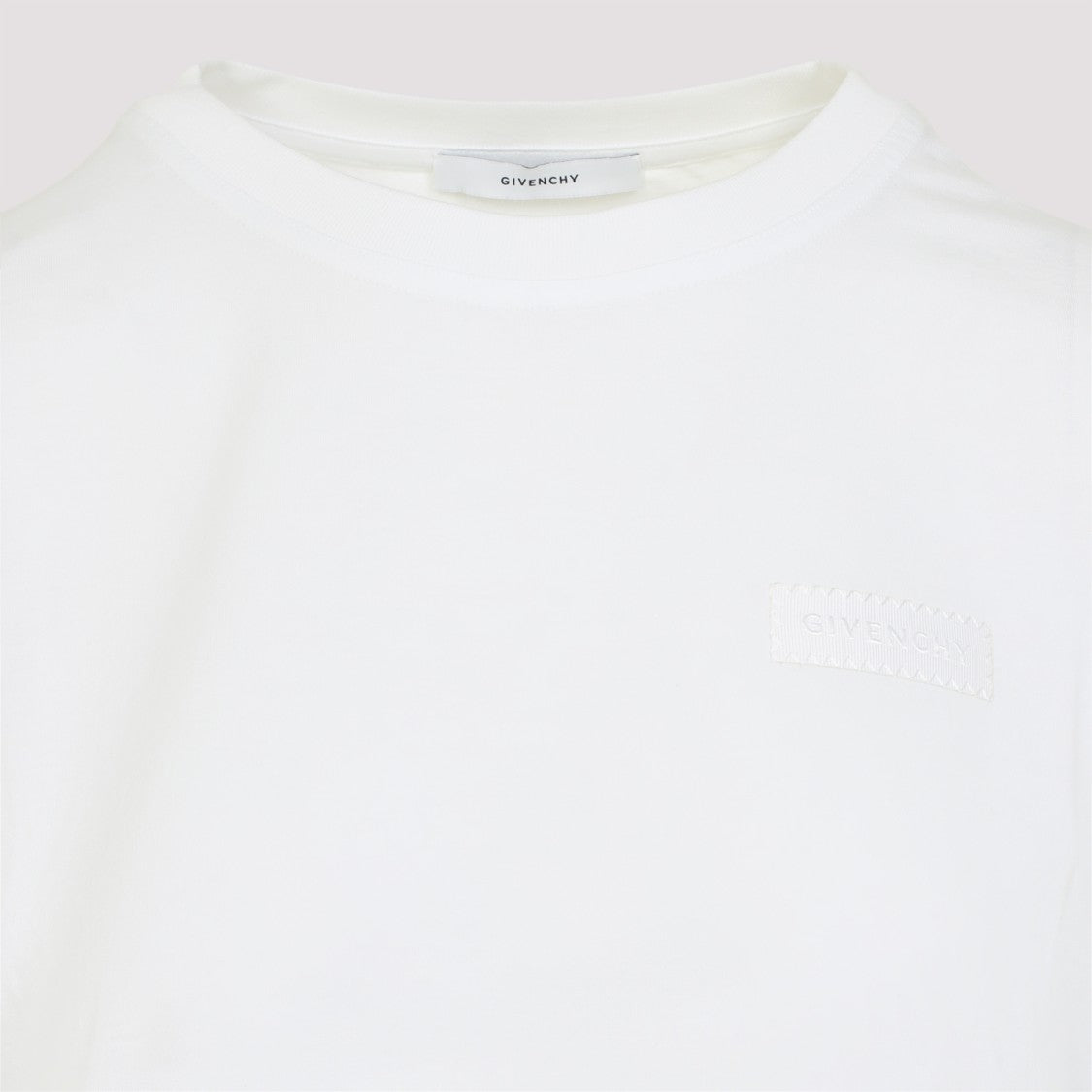 Givenchy White Cotton T-Shirt