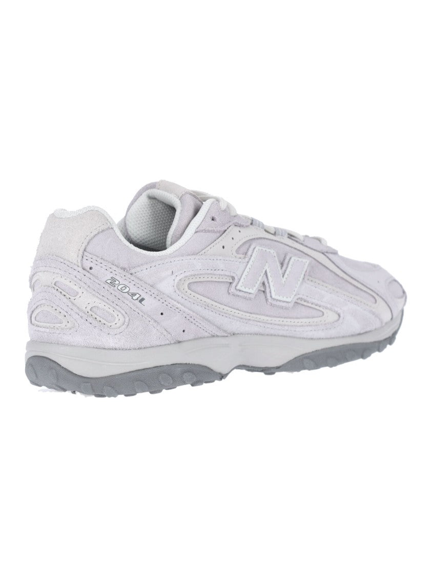 New Balance Grey 204 L Suede Sneakers