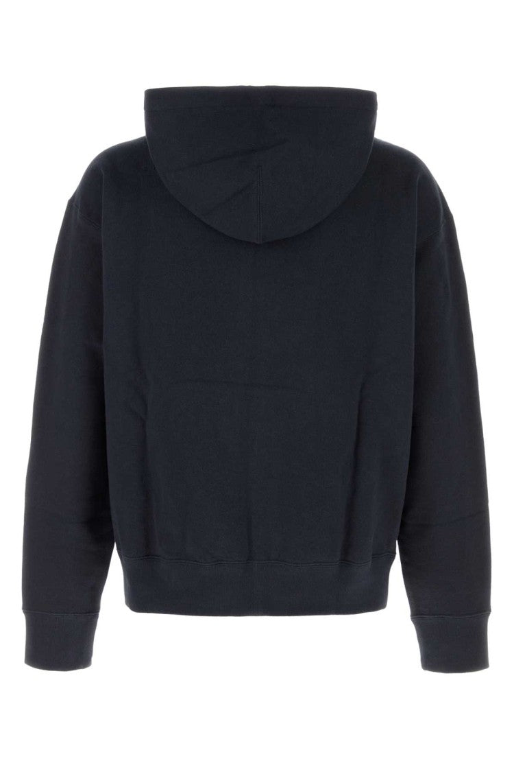 Jil Sander Dark Blue Cotton Sweatshirt