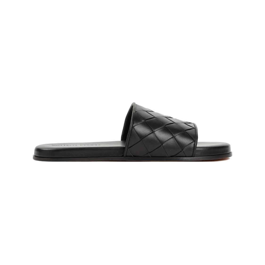 Bottega Veneta Sunday Black Lamb Leather Mules