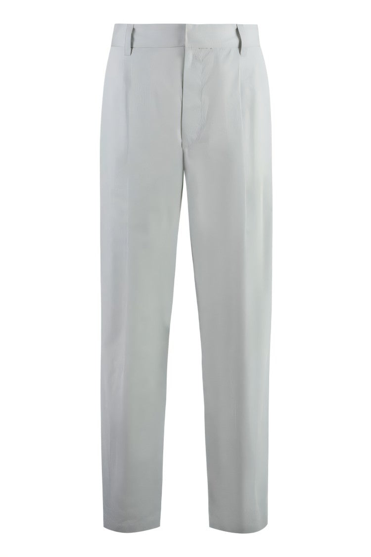 Bottega Veneta Tailored Straight-Leg Pants With Refined Finish