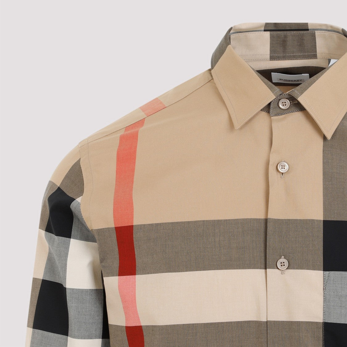 Burberry Archive Beige Check Cotton Shirt