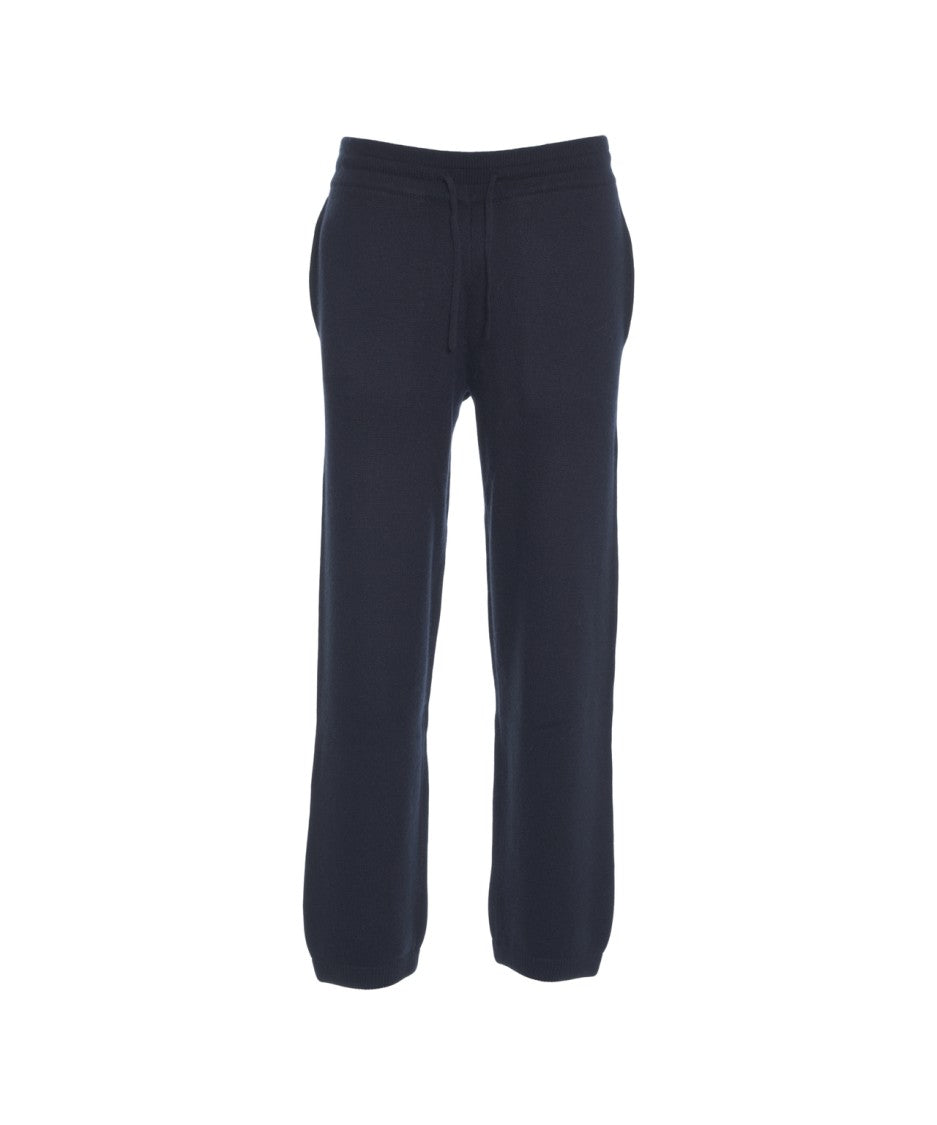 Soft Goat Cashmere Joggers With Elastic Waistband