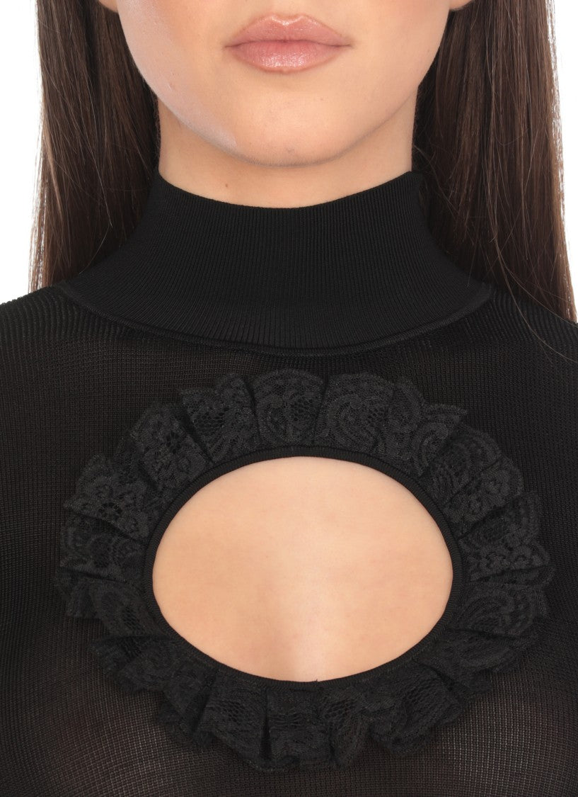 Self-Portrait Black Self Portrait Viscose Body