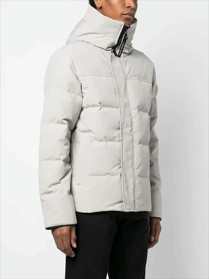Canada Goose Quilted Down Jacket With High Collar
