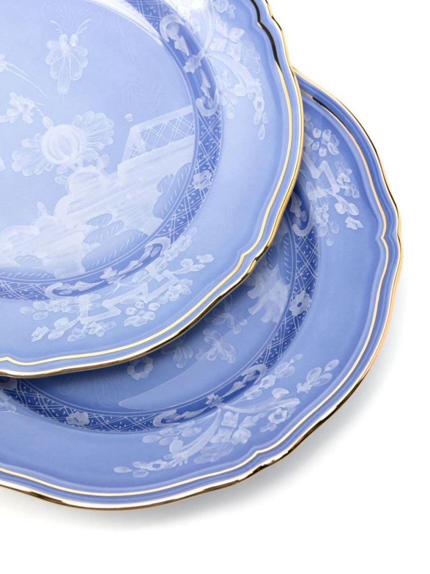Ginori 1735 Floral Porcelain Plate Set
