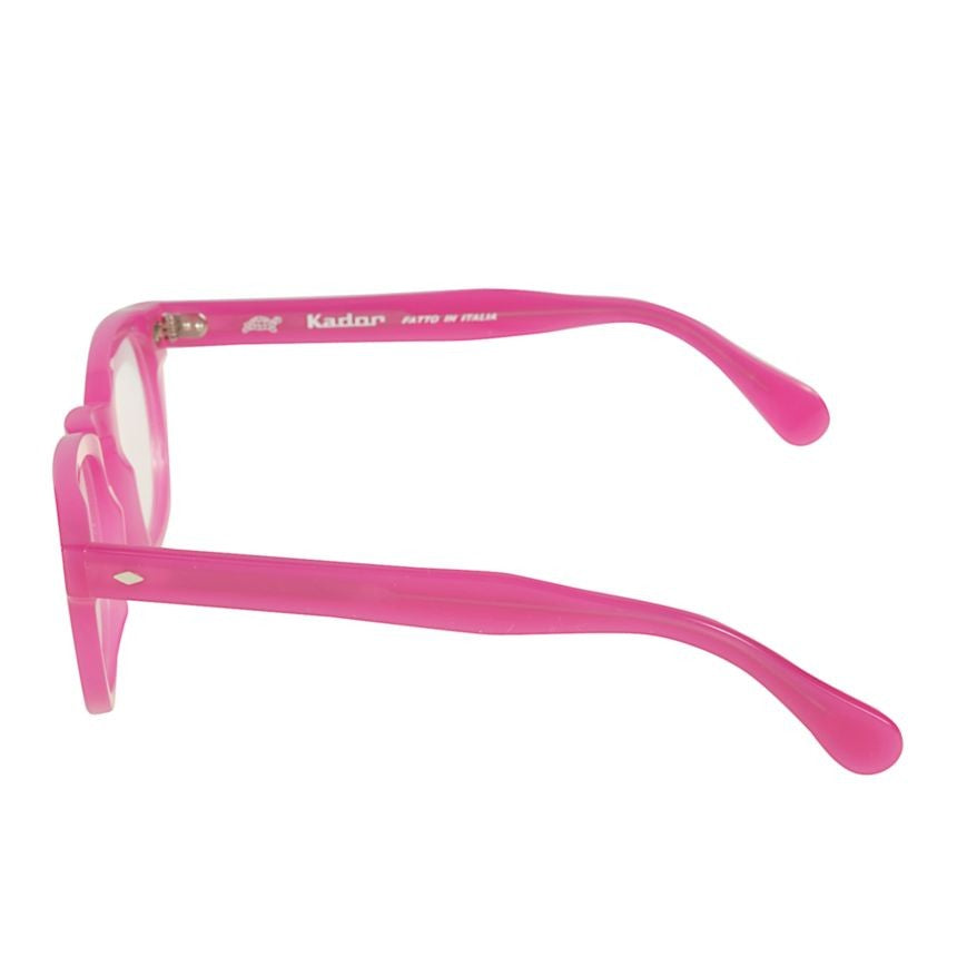 Kador Jolly Cal 49 Translucent Pink Rounded Square Sunglasses