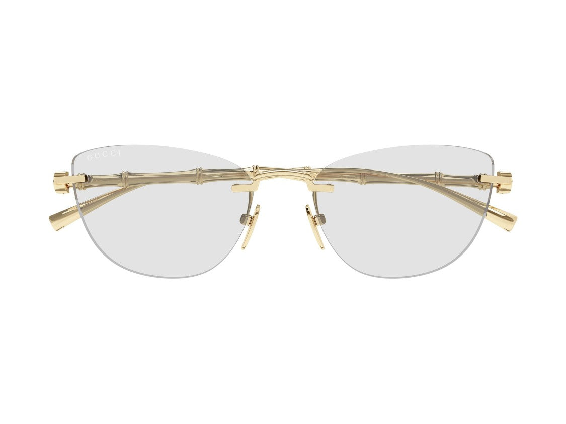 Gucci Gold Gg2063s Rimless Sunglasses