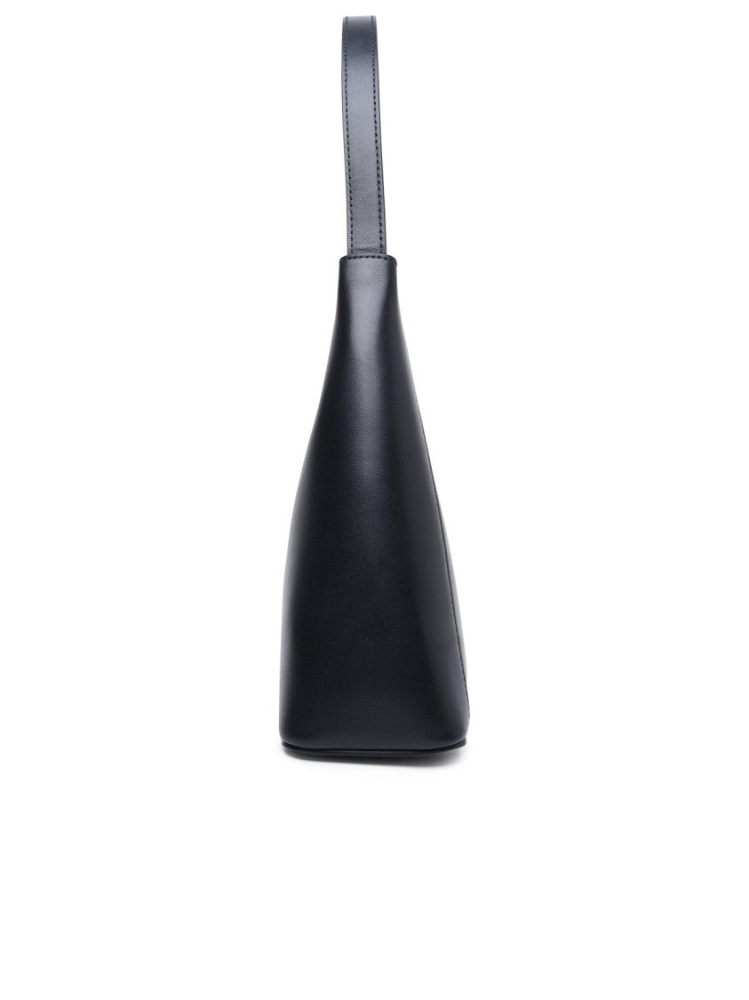 Furla 'Diamante' Black Calf Leather Bag