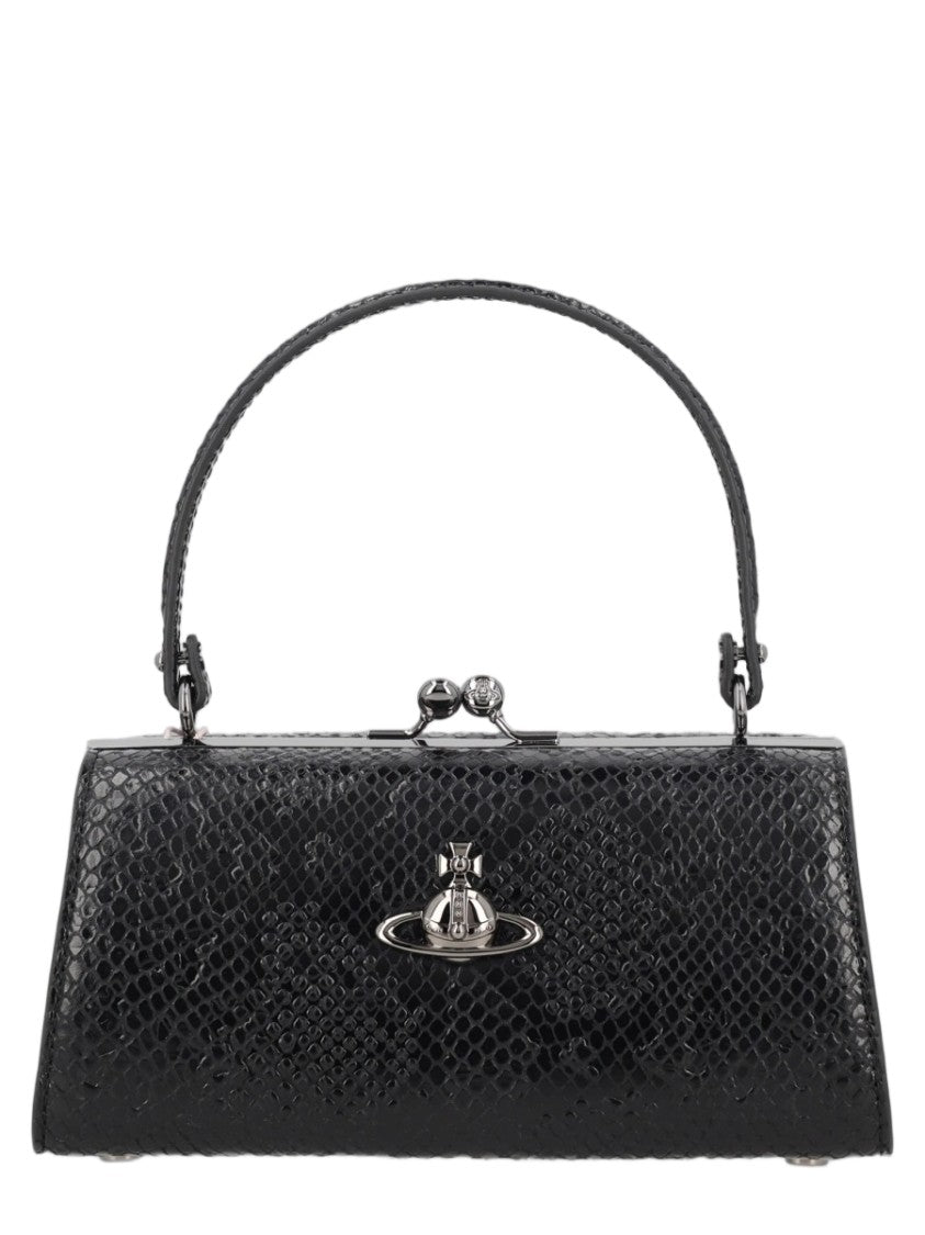 Vivienne Westwood Doll Xl Structured Textured Handbag