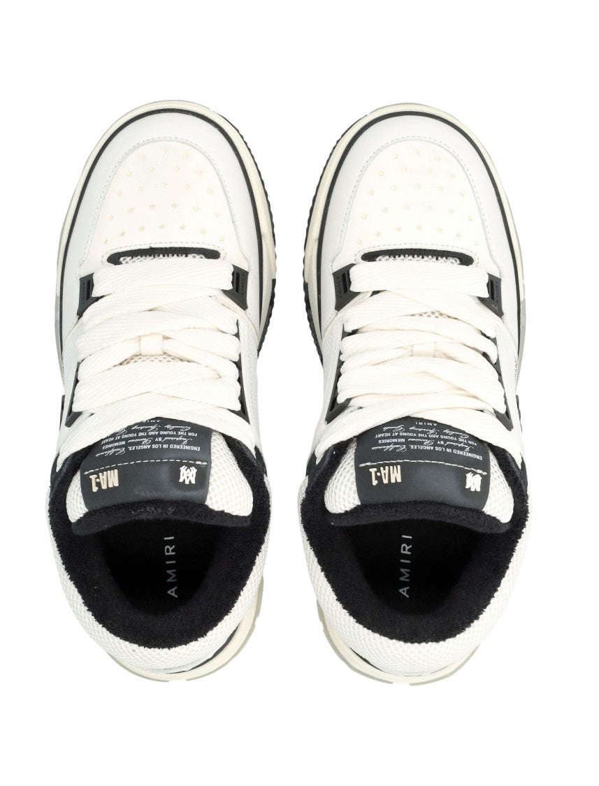 Amiri Ma Chunky Leather Mesh Sneakers
