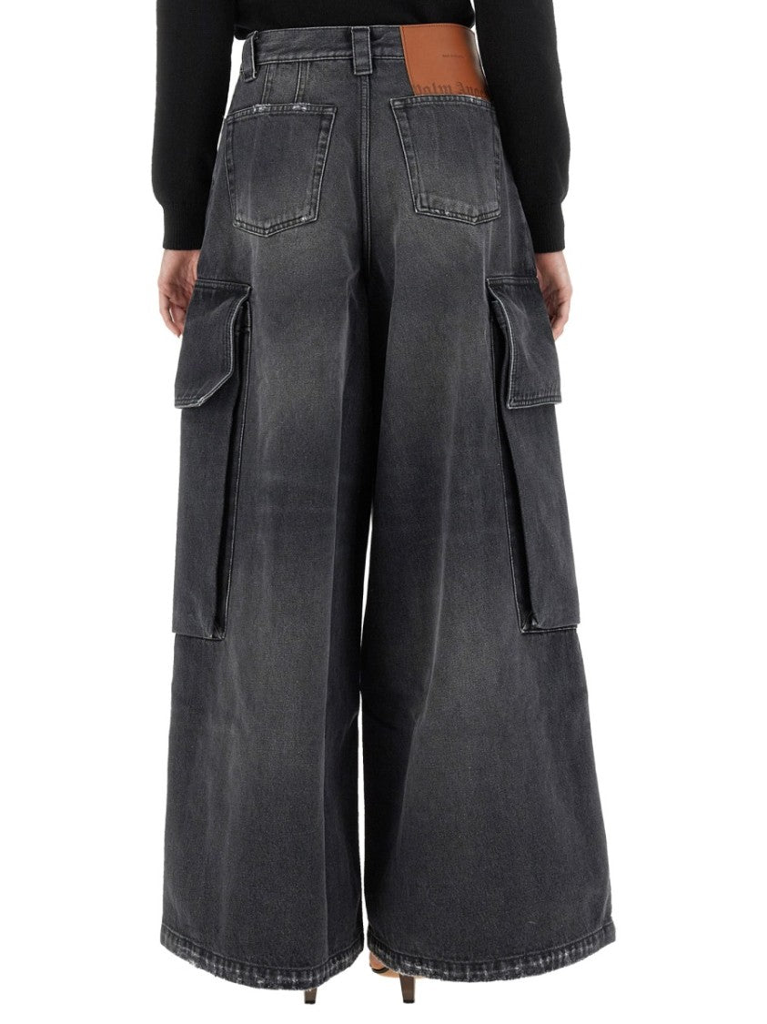 Palm Angels Wide Parachute Jeans