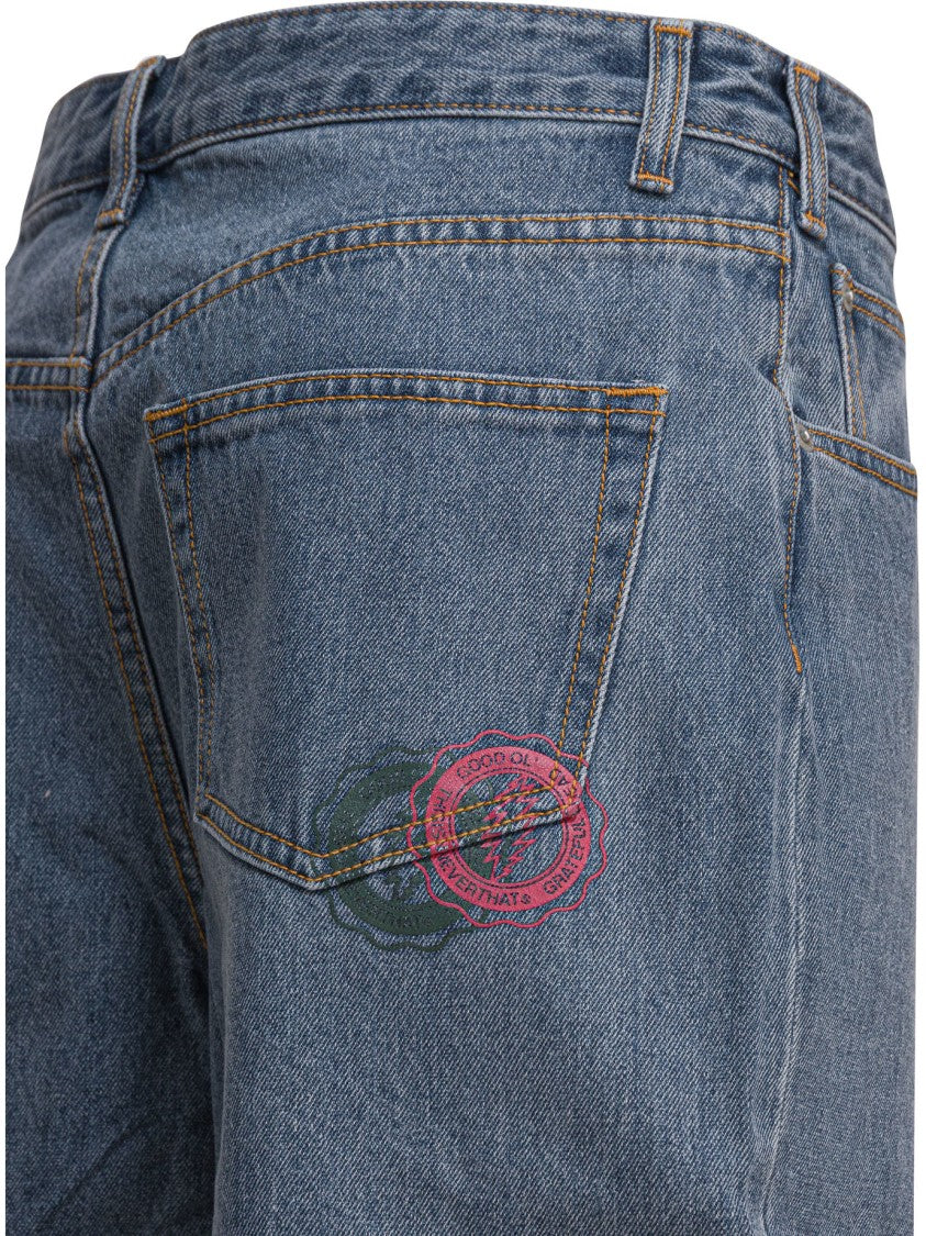 Thisisneverthat® "Gd Overlap Lightning" Shorts