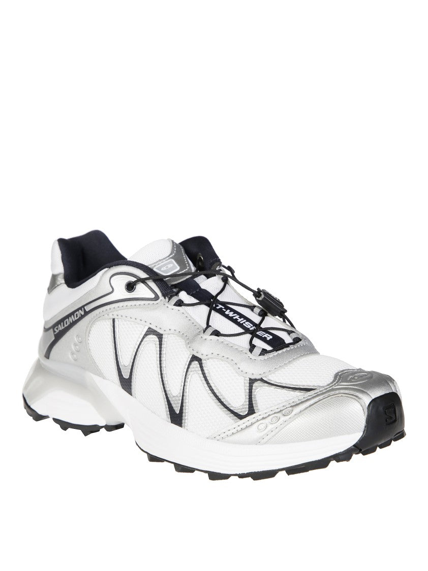 Salomon Aerodynamic White Sneakers With Integrated Lacing System