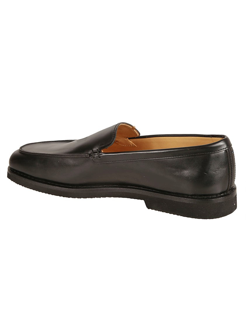 Premiata Minimalist Slip-On Horse Leather Shoes By Premiata