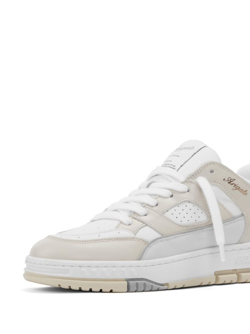 Axel Arigato Cream Area Lo Panelled Perforated Low-Top Sneakers