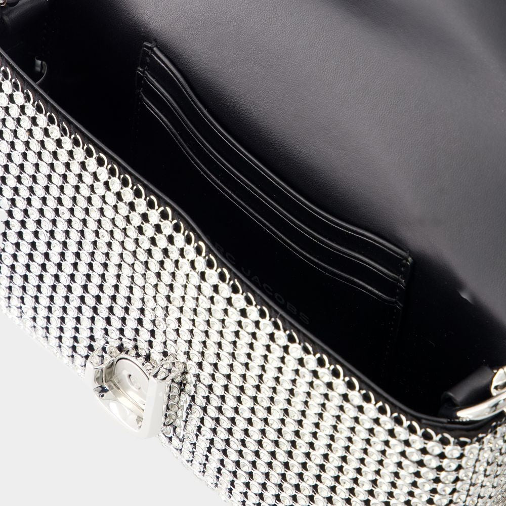 Marc Jacobs The Mini Shoulder Bag - Mesh - Silver