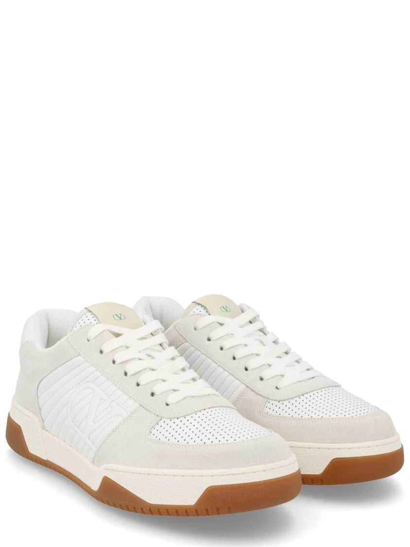 Valentino Garavani Sparry Low-Top Leather Sneakers