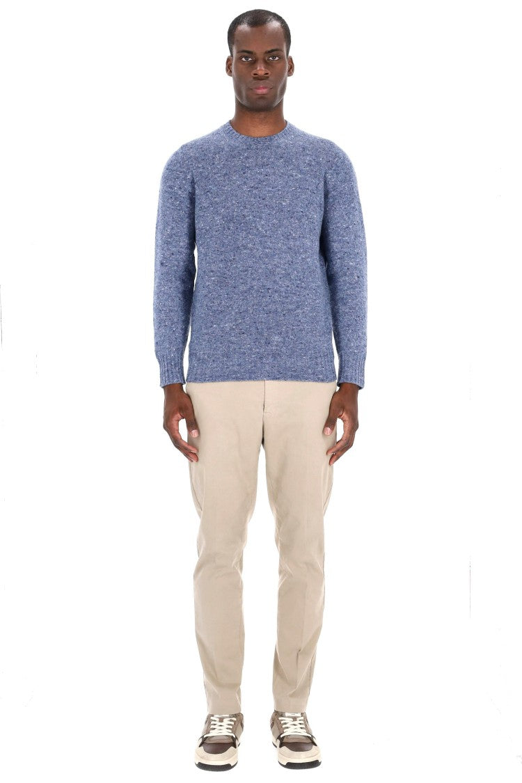 Drumohr Sale Pepe Wool-Cashmere Crewneck Sweater