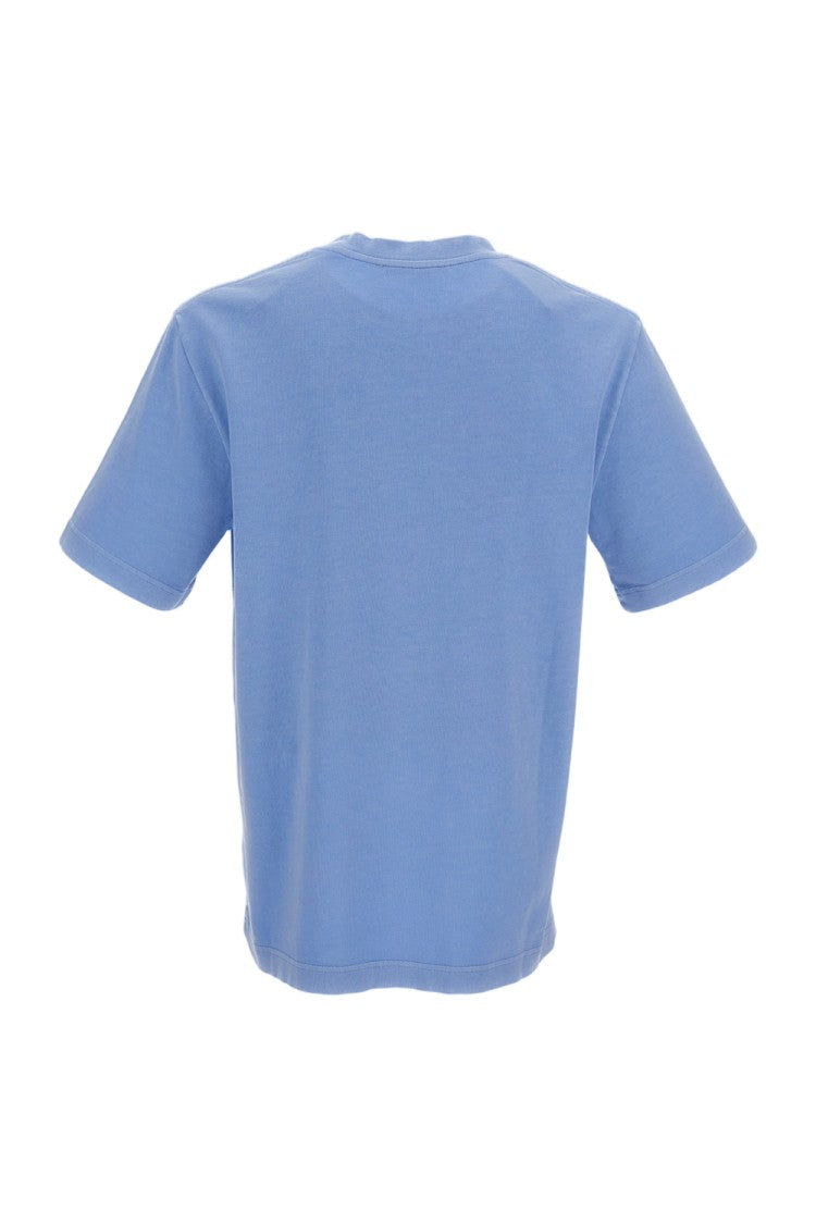 Jacquemus Clear Blue T-Shirt With Classic Crew Neckline