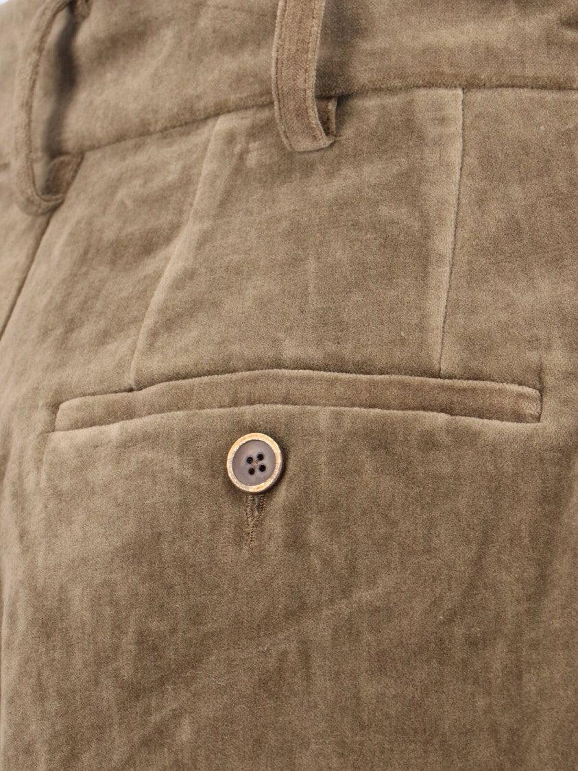 Uma Wang High-Waisted Wide-Leg Trousers With Button Closure