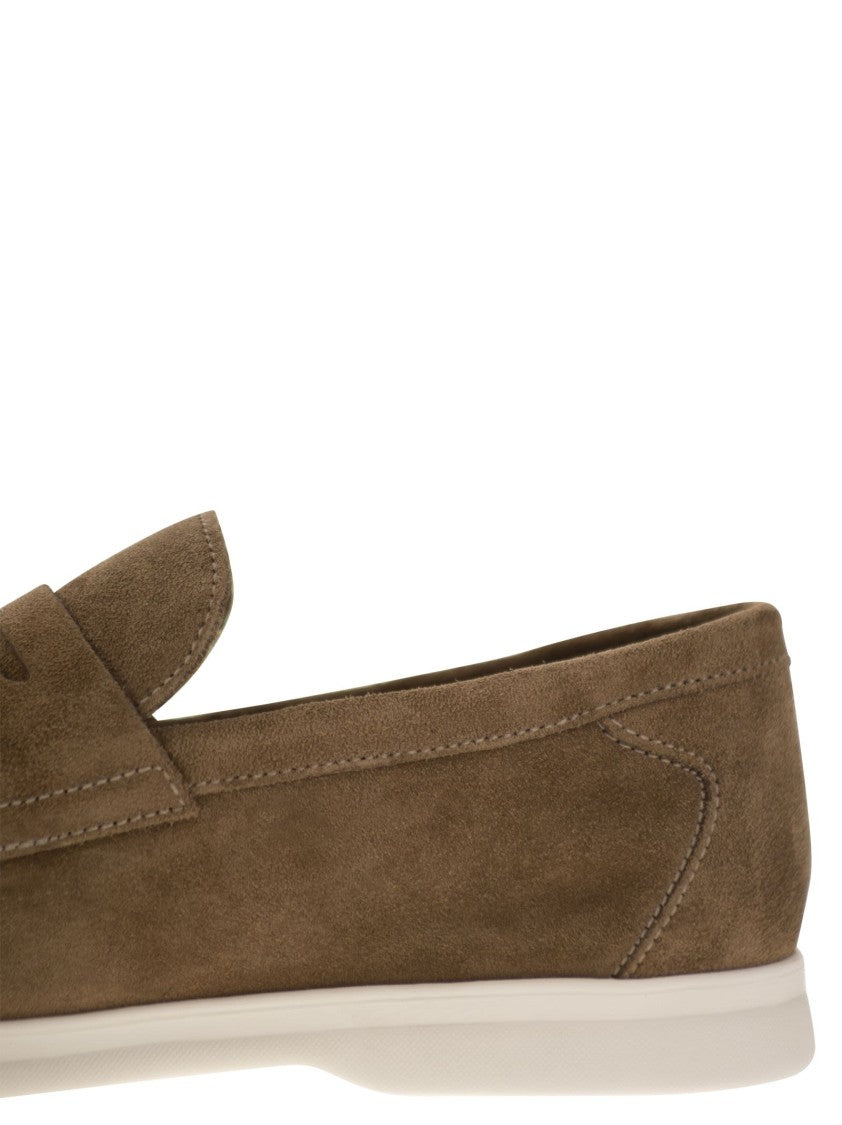 Doucal's Penny - Suede Moccasin