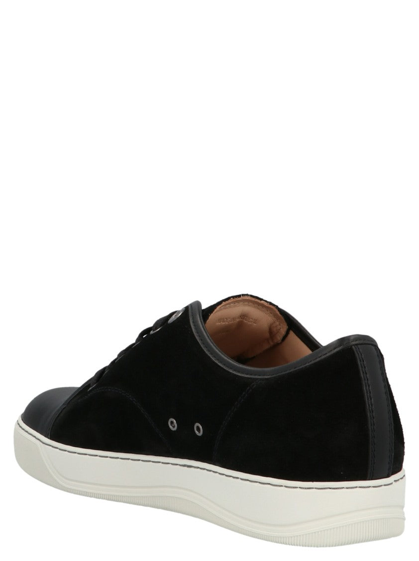 Lanvin Black Suede Sneakers