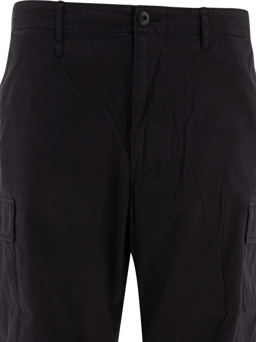 Human Made Relaxed Fit Black Cargo Trousers