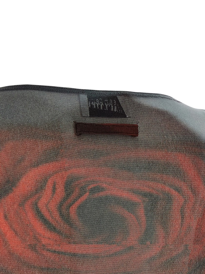 Jean Paul Gaultier 'The Red Blurry Roses' Top