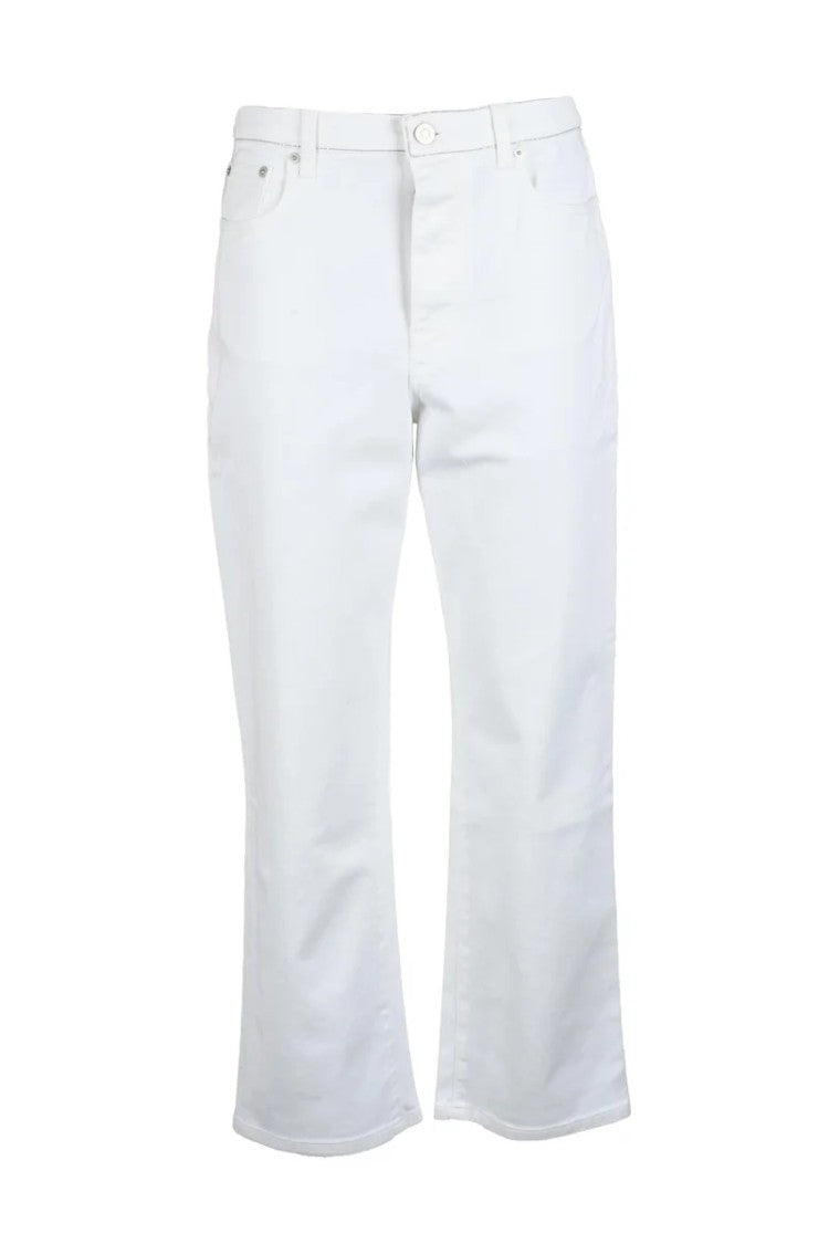 Fabiana Filippi Cotton Elastane Jeans - White
