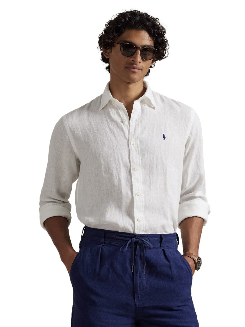 Polo Ralph Lauren Long-Sleeve Button-Up Shirt With Button-Down Collar