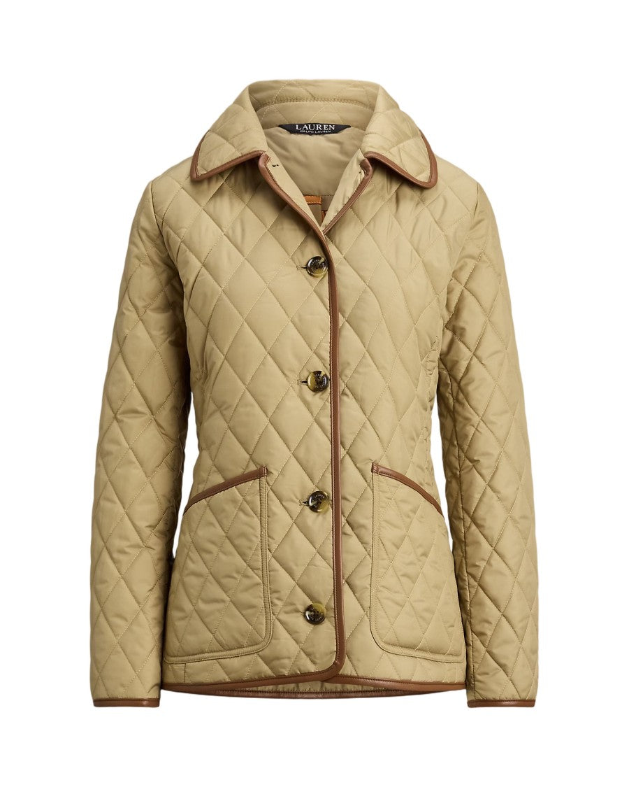 Lauren Ralph Lauren Insulated Quilted Coat With Classic Collar