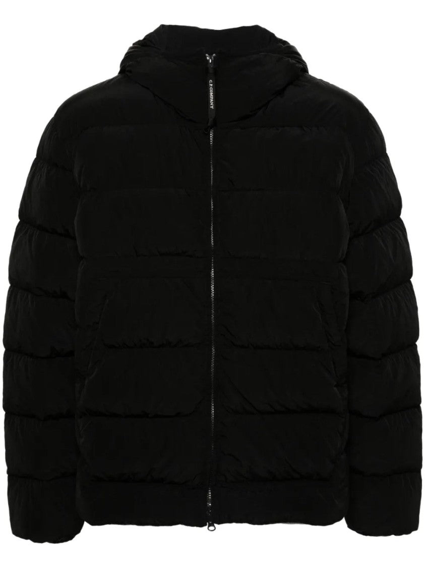 C.P. Company Hooded Padded Jacket With Quilted Design