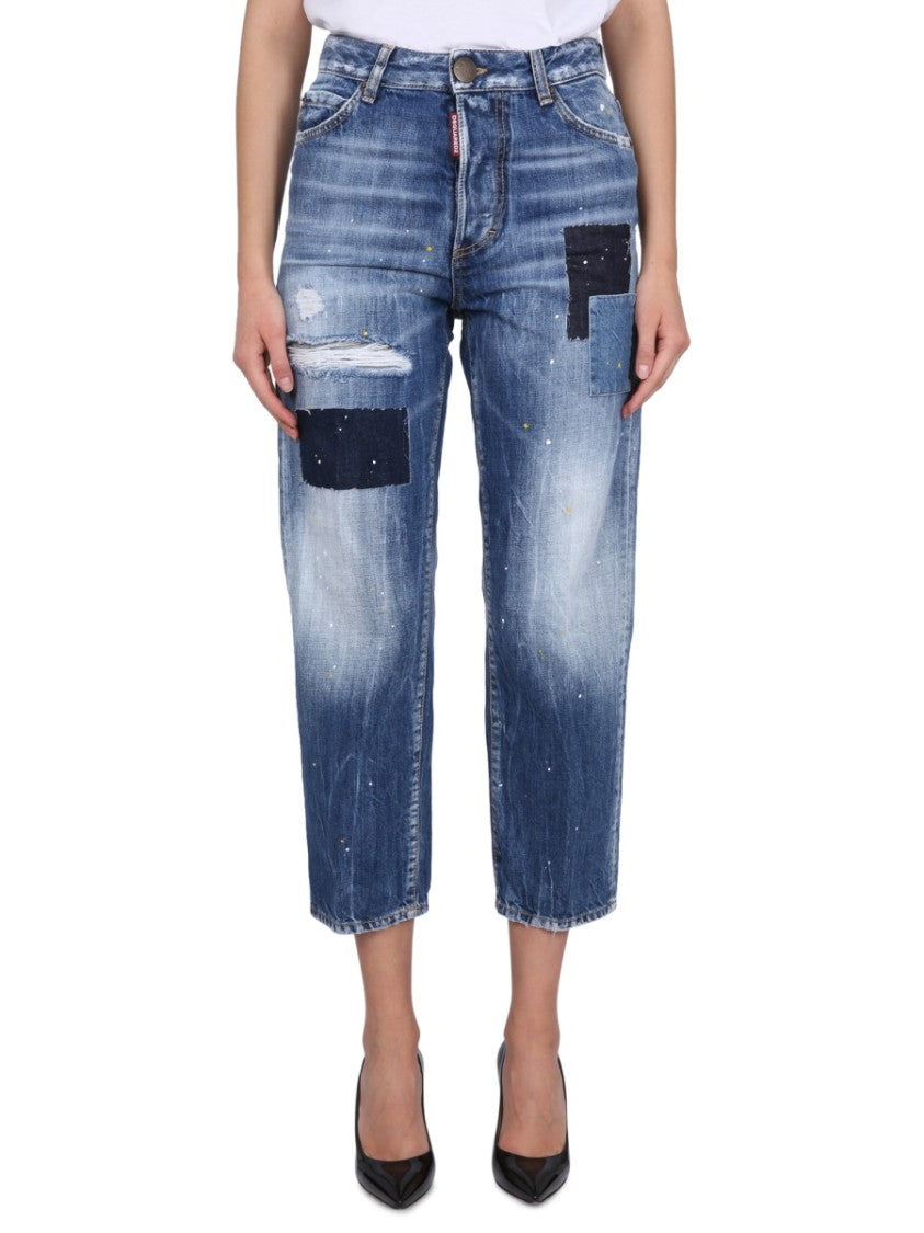 Dsquared2 Blue Boston Jeans
