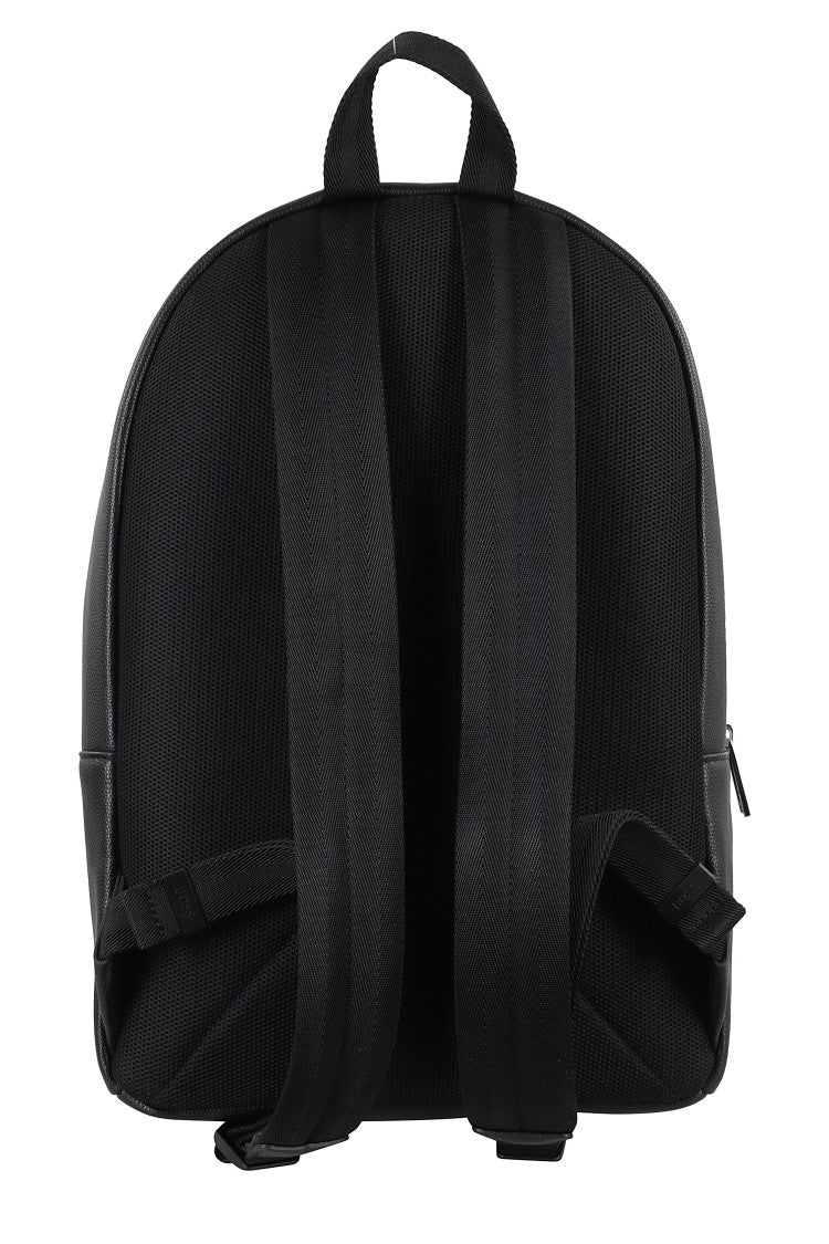 Boss Black Leather Backpack