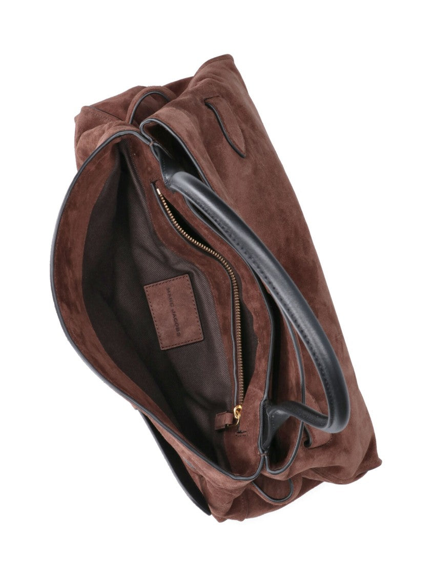 Marc Jacobs Brown The Dakota Suede Shoulder Bag