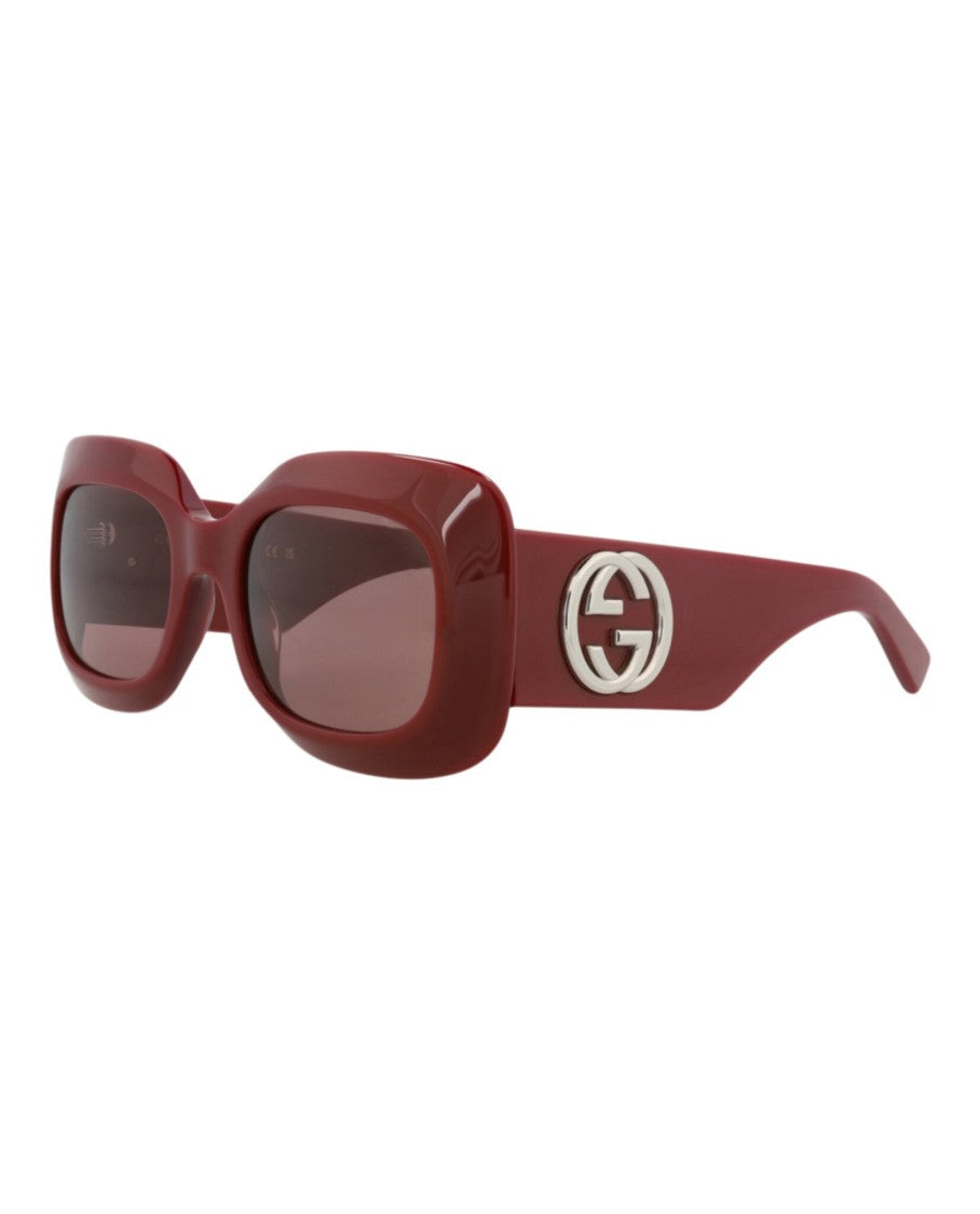 Gucci Square-Frame Recycled Acetate Sunglasses