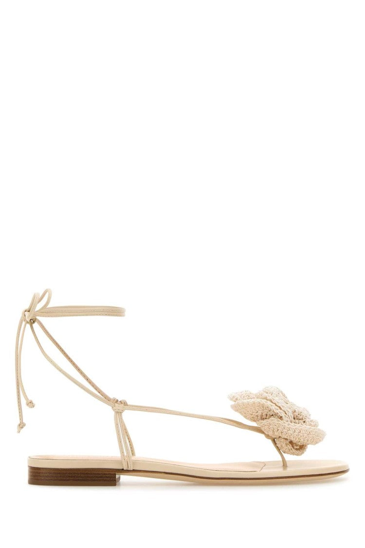 Magda Butrym Ivory Leather Sandals