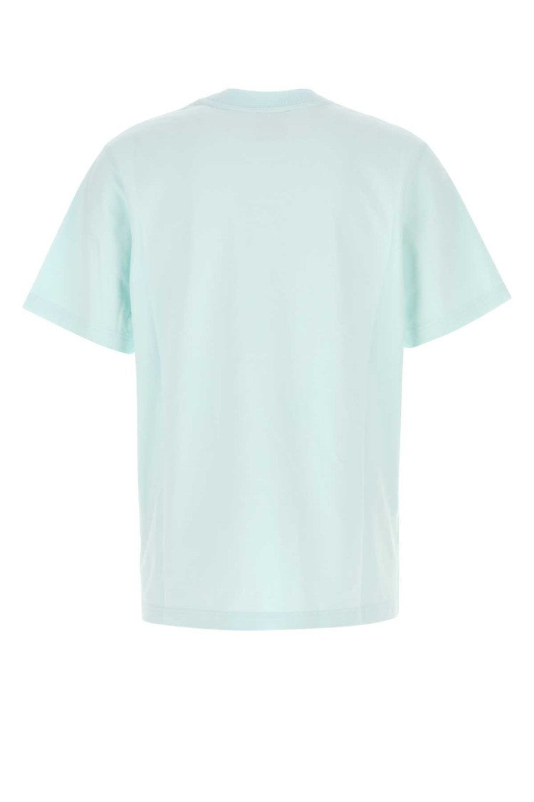 Casablanca Pastel Light-Blue Cotton T-Shirt