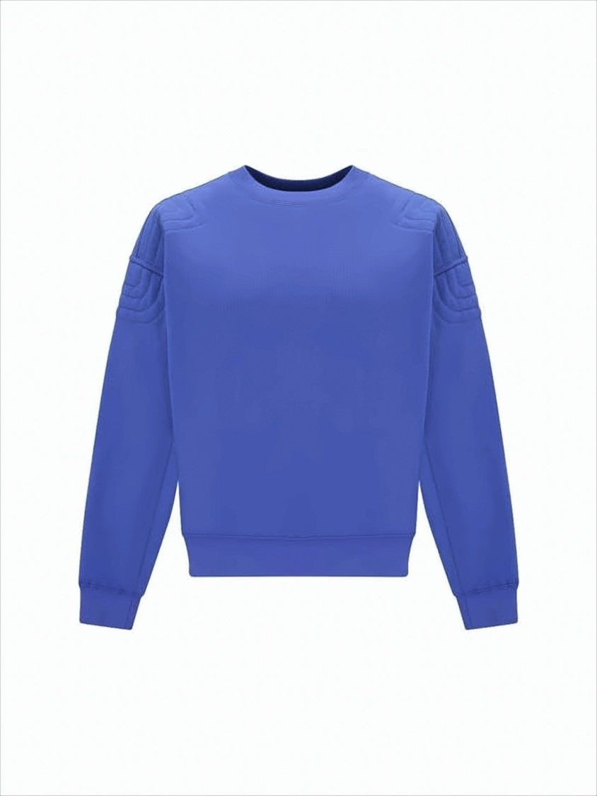 Gucci Long-Sleeve Cotton Top With Padded Details