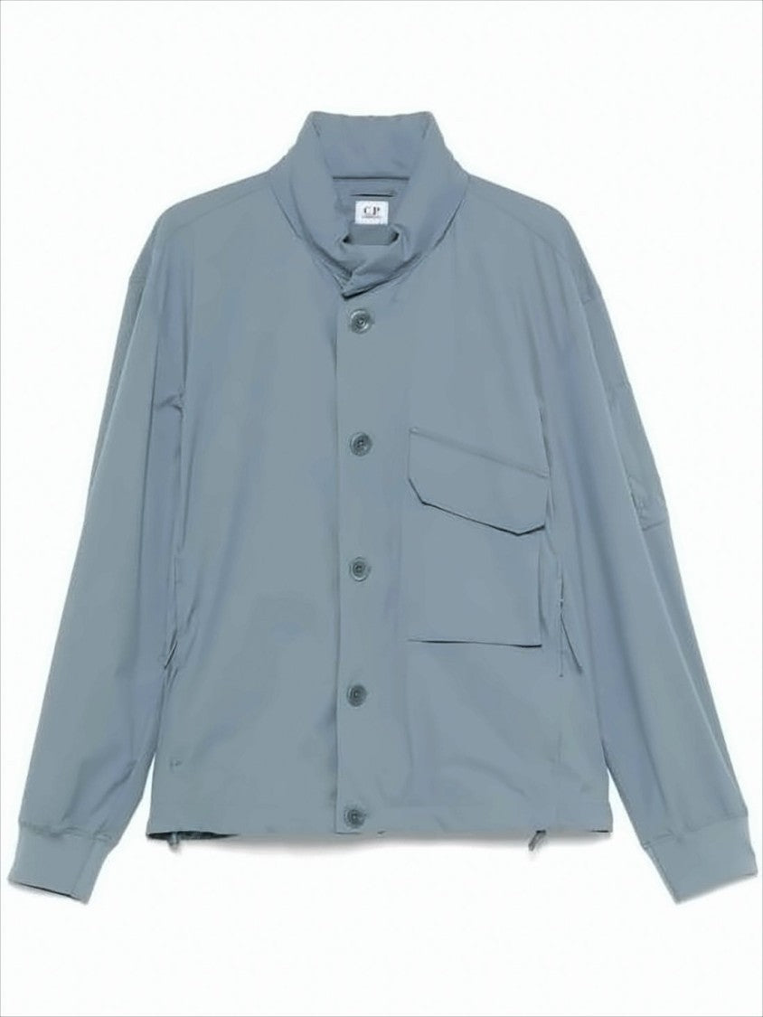 C.P. Company High-Collar Casual Jacket With Flap Pockets